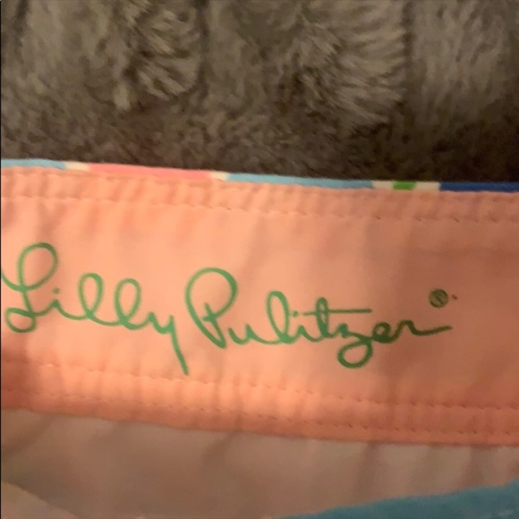 Lily Pulitzer Blue Floral Buttercup Shorts - Picture 10 of 13